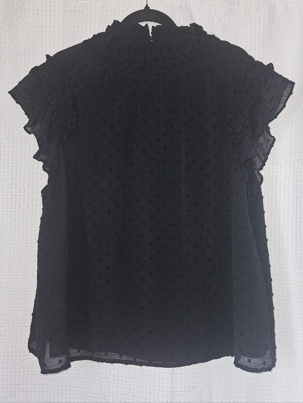 Cece black blouse shirt top size XL